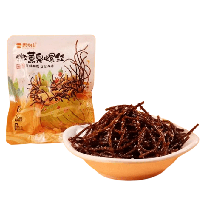 Slightly Scented Screw Spicy Spicy Strip Spicy Spicy Silk Hunan Specialty Childhood Nostalgia Snacks 30G/ Bag