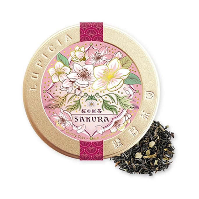 日本 lupicia 綠碧茶園 櫻花限定 櫻花紅茶 50g