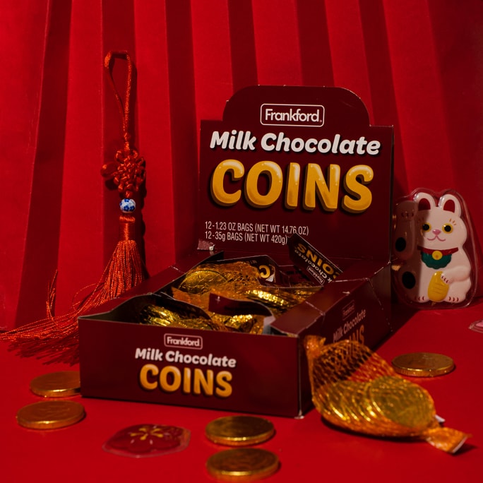 ミルクチョコレート ゴールドコイン、14.76オンス