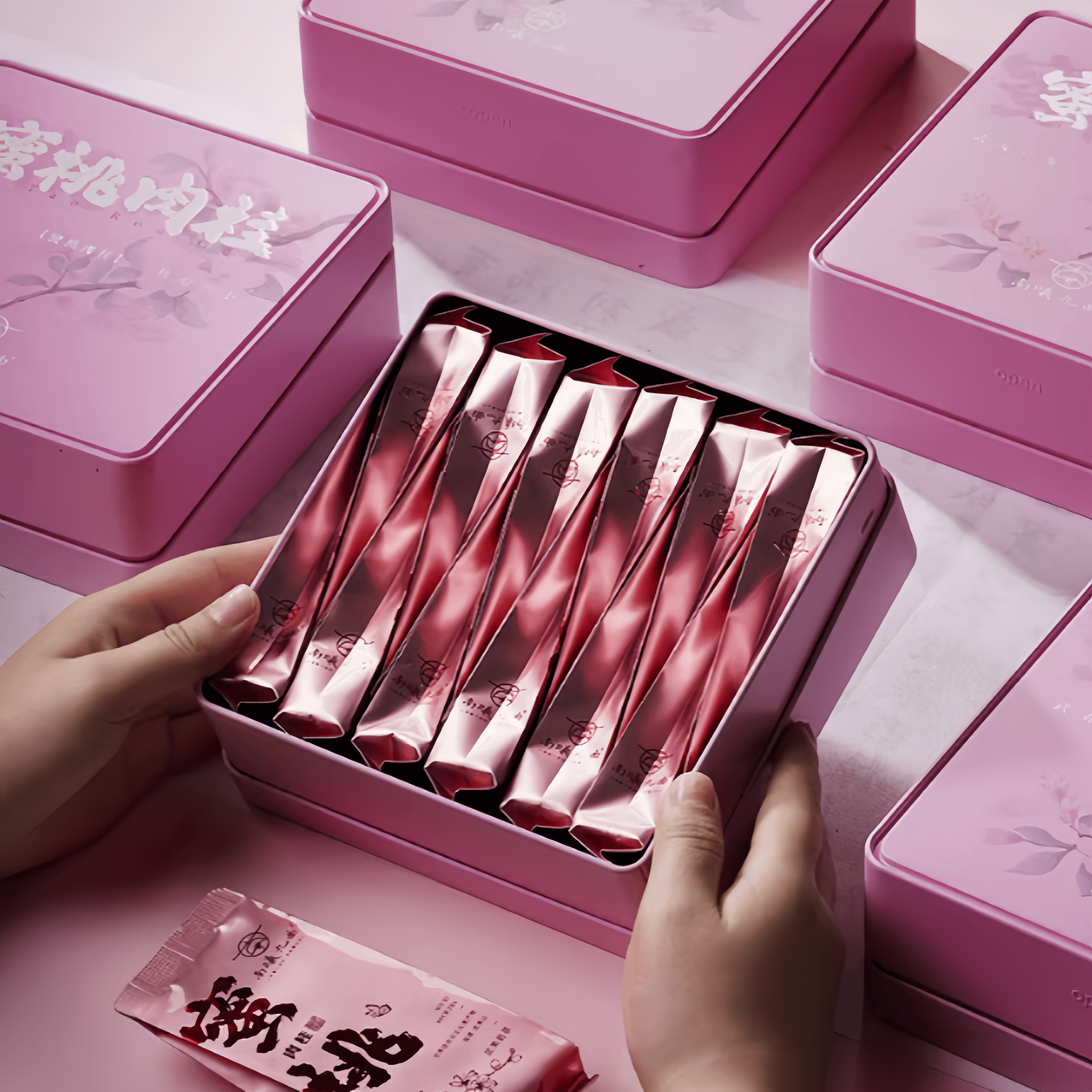 【中国直邮】 南曦九曲 蜜桃肉桂岩茶武夷山大红袍正宗岩茶叶100g*1盒