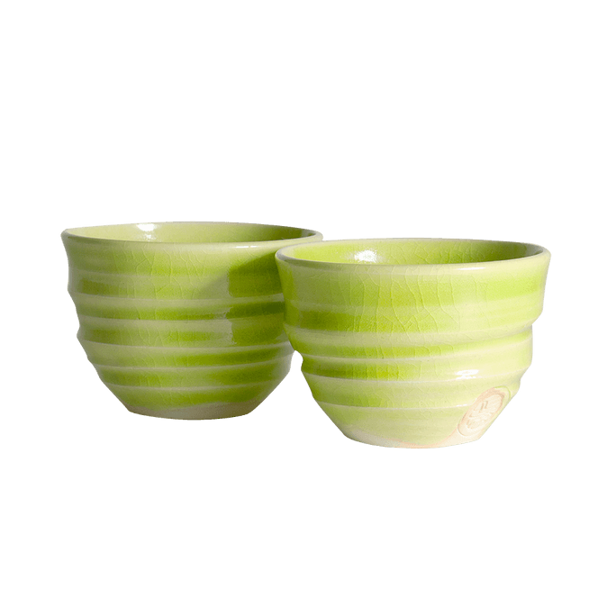 NINSHU Guest Bowl Japanese-style handmade tea bowl Kaguya 1 pair