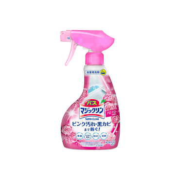 日本KAO花王 浴室消臭清洁剂 玫瑰香 380ml