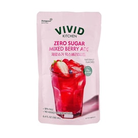 Zero Sugar Mixed Berry Ade  6.42 fl oz【0 Sugar 0 Fat  0 Calories】【Korea Trendy】