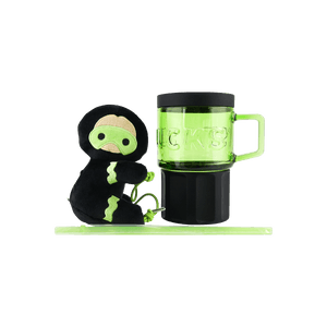 【Skiing Edition】Gingerbread Man Glass Mug 515ml