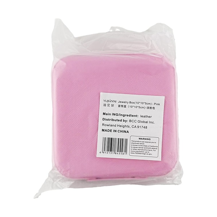 Jewelry Box Storage Box Desktop Ornament Light Pink, 3978.3 inch 4