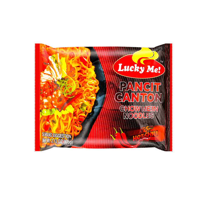 菲律宾LUCKY ME方便面 辣椒炒面 劲辣味 60g