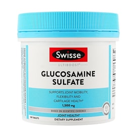 얼티부스트 글루코사민 설페이트, 콘드로이틴, 180정 - 연골 유연성 및 통증 완화 | 부드러운 흡수