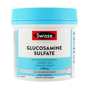 얼티부스트 글루코사민 설페이트, 콘드로이틴, 180정 - 연골 유연성 및 통증 완화 | 부드러운 흡수