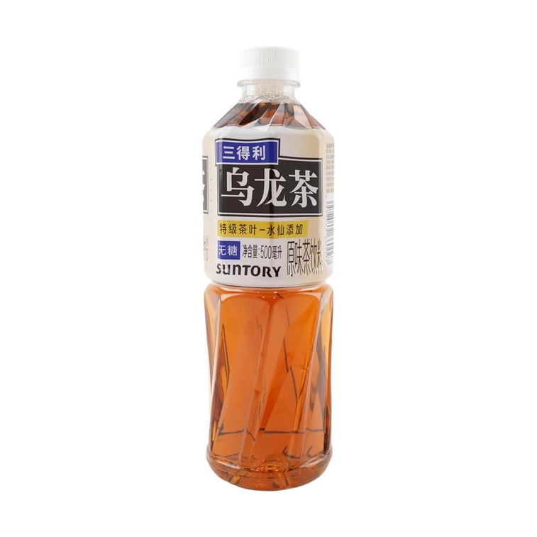 大陆版SUNTORY三得利 乌龙茶 无糖0脂 500ml  5