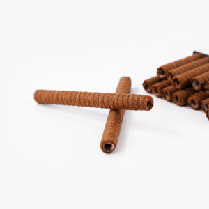 台湾旺旺 黑白配夹心蛋卷 焦糖奶香味 56g【童年经典】