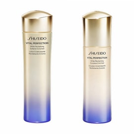 SHISEIDO Vital Perfection White RV Emulsion Enriched 100ml And  Vital Perfection White RV Softener 150ml