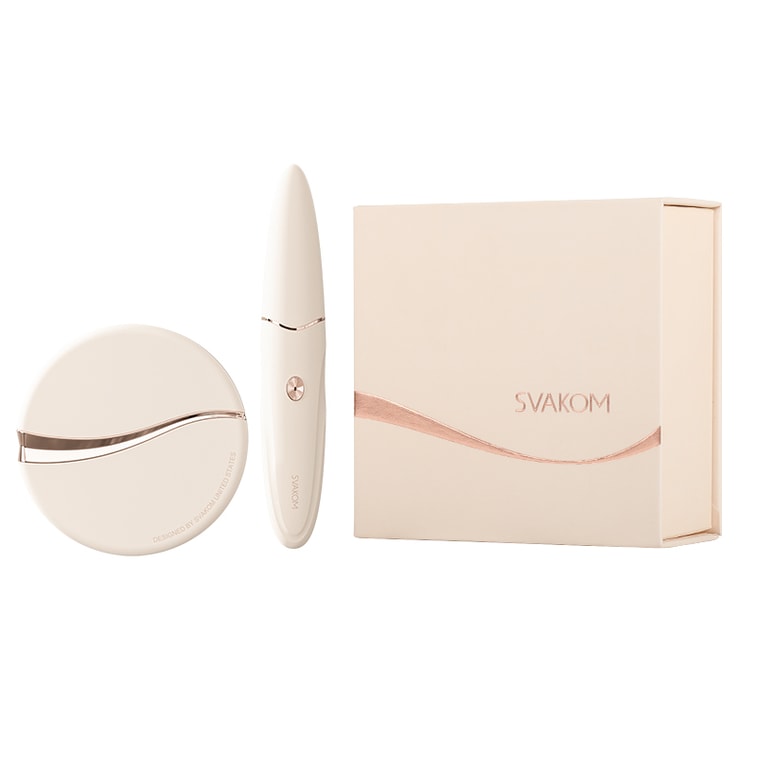 【贈送輕奢ZALO潤滑油】美國SVAKOM司沃康MEET Fleur吮吸頭+點潮筆 女用情趣用具性用品 13