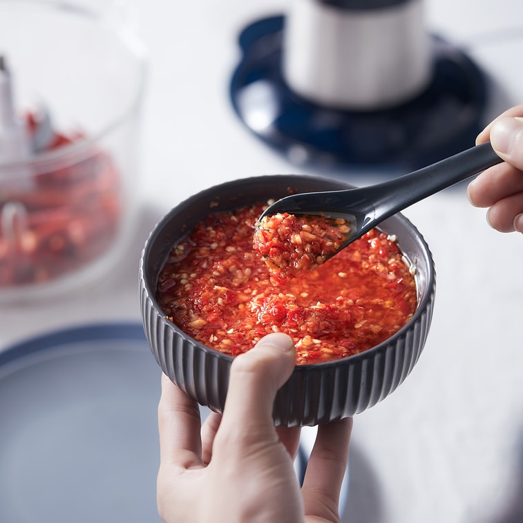 BEAR小熊 家用绞肉机 小型电动不锈钢切碎机 多功能全自动搅拌机碎肉蒜蓉料理机 辅食机 QSJ-C03L1 北美电压110V 6