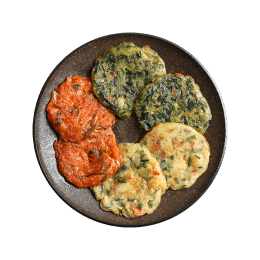 3 Kind Of Korean Savory Pancakes 1 each