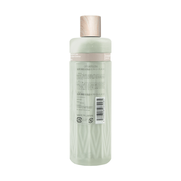日本ONSENSOU 温泉藻配合头皮护理护发素 无硅油 300ml 日本高端SPA洗护【李佳琦推荐】茶花和麝香香调 4
