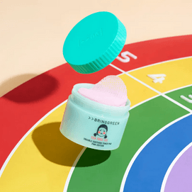 韓國BRING GREEN芭蘭歌林 茶樹積雪草舒緩棉片 粉紅色版 90片 二次清潔/濕敷棉片 降溫去紅 舒緩鎮定【NETFLIX魷魚遊戲聯名限定】