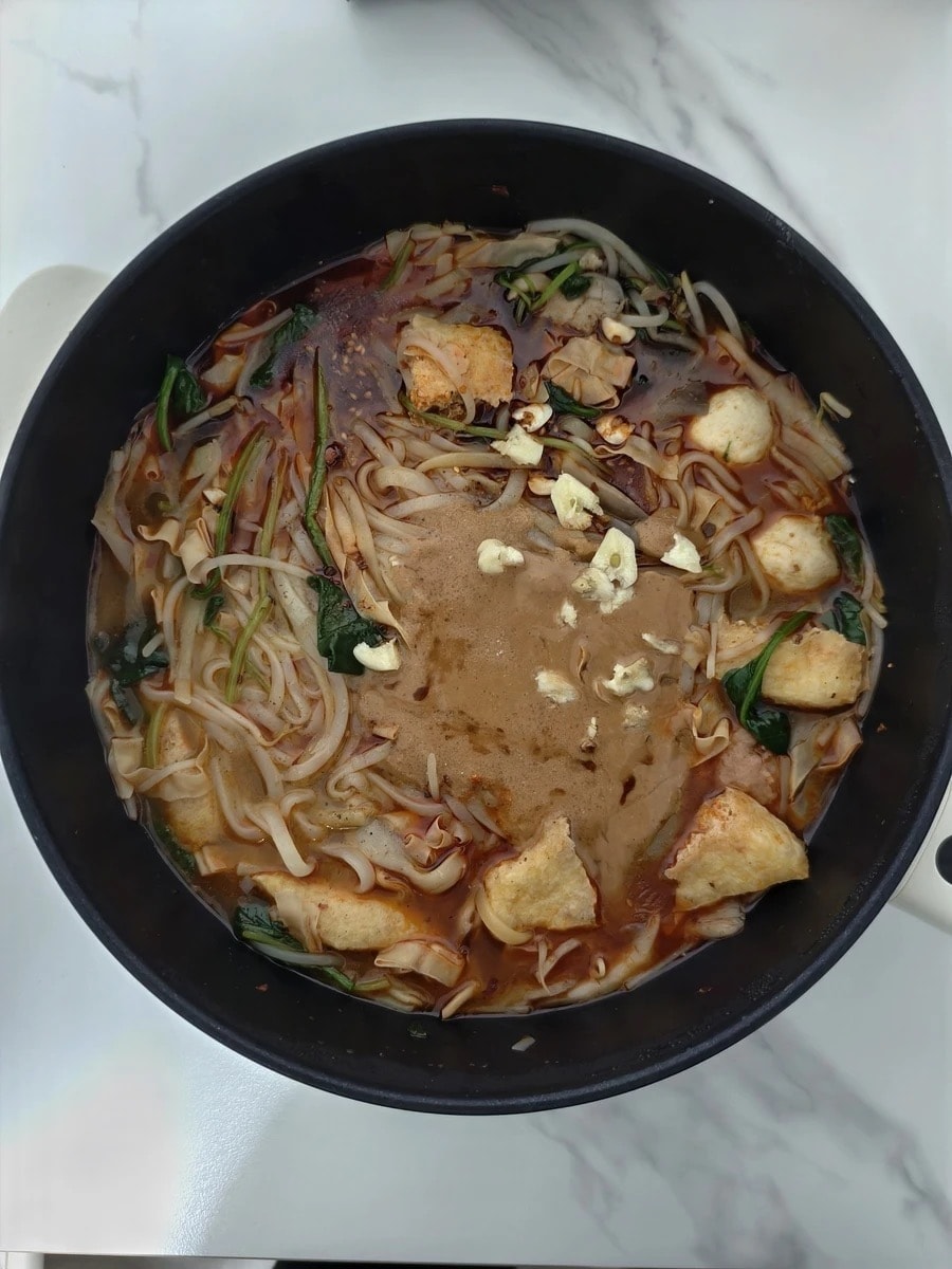 【中国直邮】 村驴家 【过年必备】(458g大份量)麻辣烫黏糊东北麻辣烫老式自煮麻辣烫速食458g*1