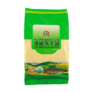 Farine de maïs biologique 16.0oz【Certifié USDA Organic】【Certifié HACCP】