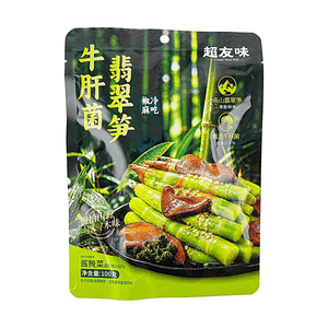 Peppercorn Porcini Bamboo Shoots 3.53oz 【High Mountain Jade Bamboo Shoots】【Selected Porcini Mushrooms】