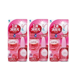 One Drop Of Deodorant Toilet Deodorant 20ml Rose Scent * 3 Pieces
