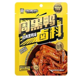 周黑鸭 经典黑鸭风味卤料包 武汉风味 甜辣卤味鸭脖卤菜调料包 家用卤水 108g*1