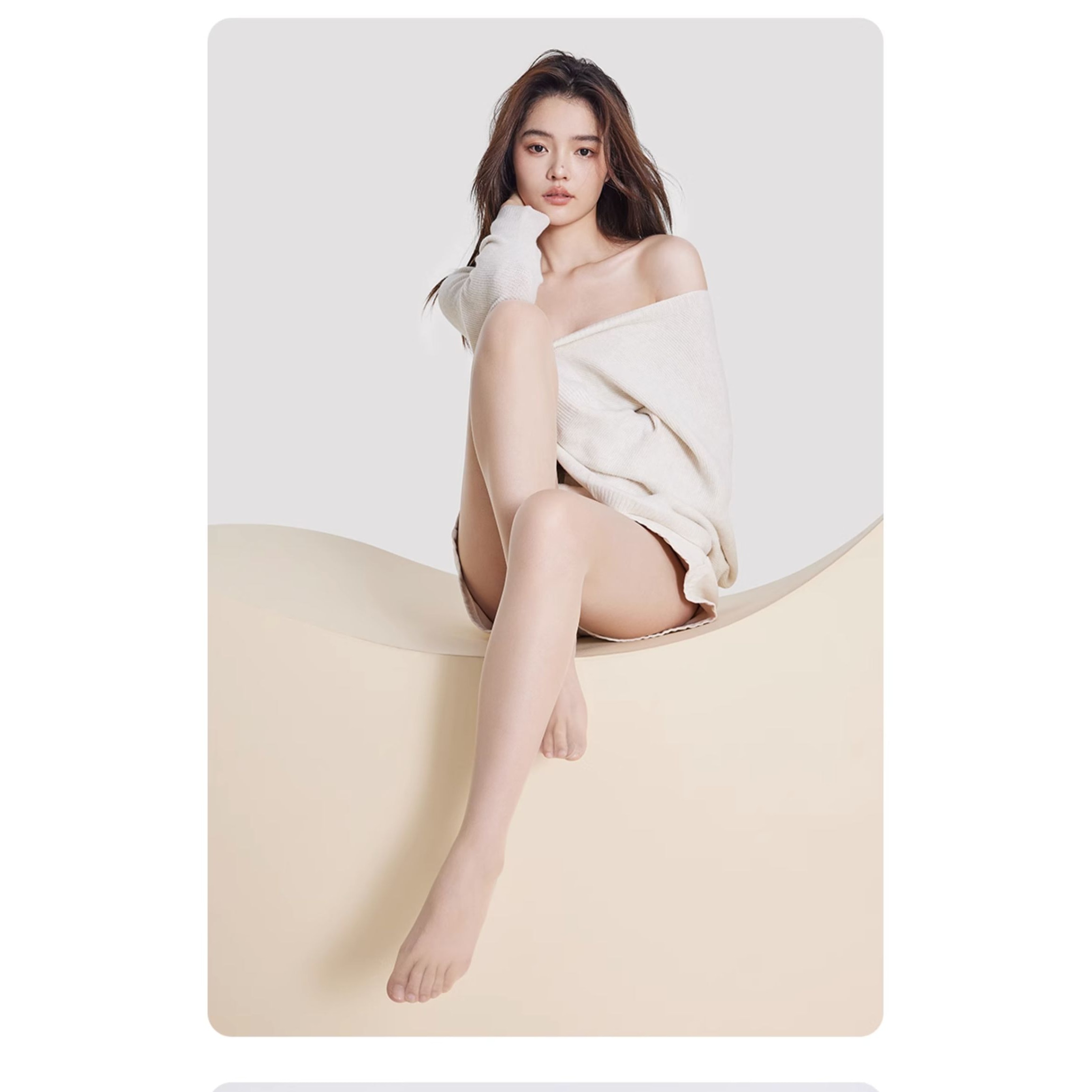 幸棉絲襪女春季超薄美膚隱形透明肉色絲襪自然裸感防勾光腿神器