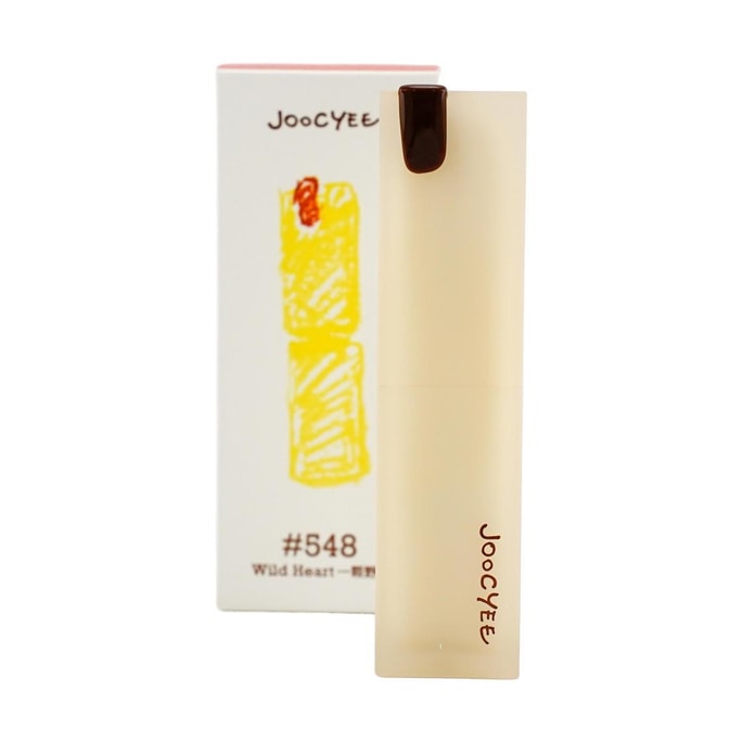 JOOCYEE酵色 成膜晶冻口红 水润清透百搭 3.5g #548 一颗野心 乌龙杏裸色【大小孩系列限定】
