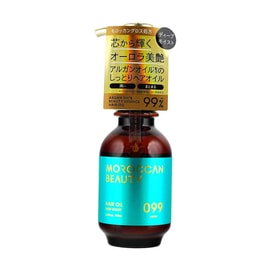 Deep Moist Hair Oil, 3.38fl.oz. - Intensive Nourishing Shine | for Coarse/Thick Hair | High-Damage Recovery