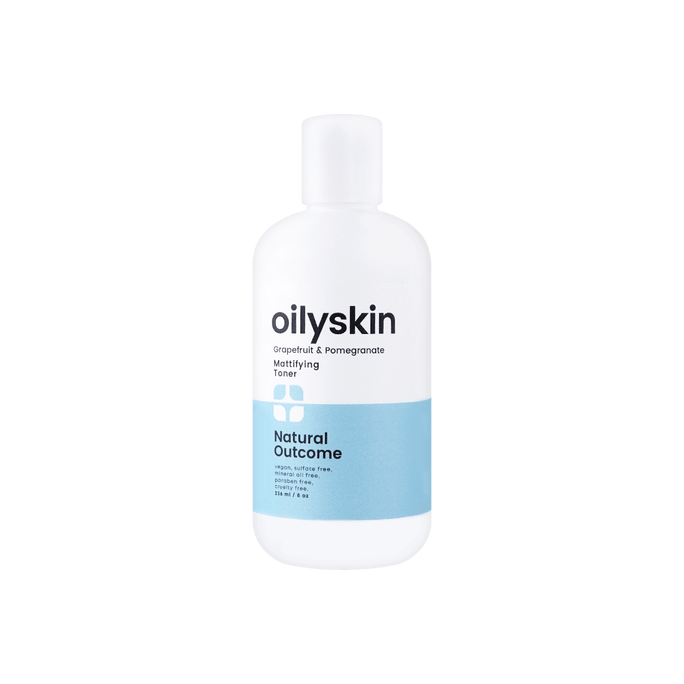 Mattifying Toner For Oily Skin Grapefruit&Pomegranate Vegan 8oz