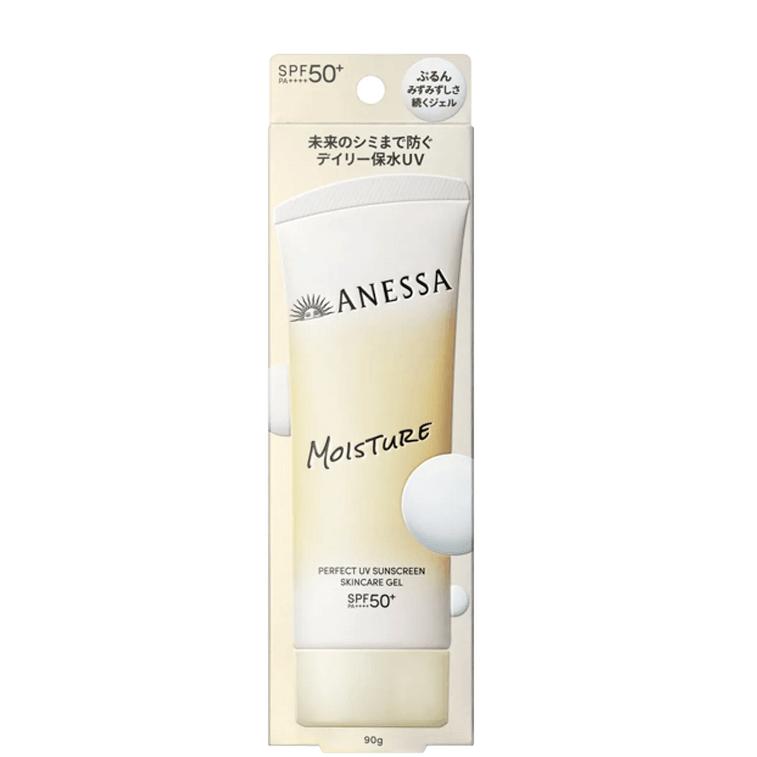 Anessa Moisture Perfect UV Sunscreen Skincare Gel, SPF50+ PA++++, 3.17 oz. 3