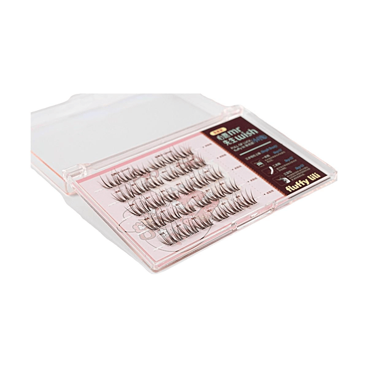 Faux Cils Style Série Lune Lapin, 30pcs 6