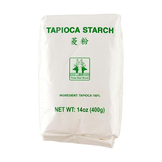 Tapioca Starch , 14 oz 【Suitable For Making Tapioca Pearls, Boba, And Taro Balls】