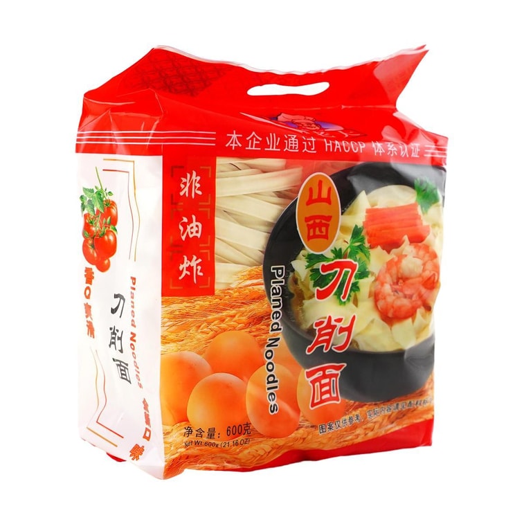 麥老大 山西刀削麵 600g【非油炸方便麵餅火鍋麵條】 5