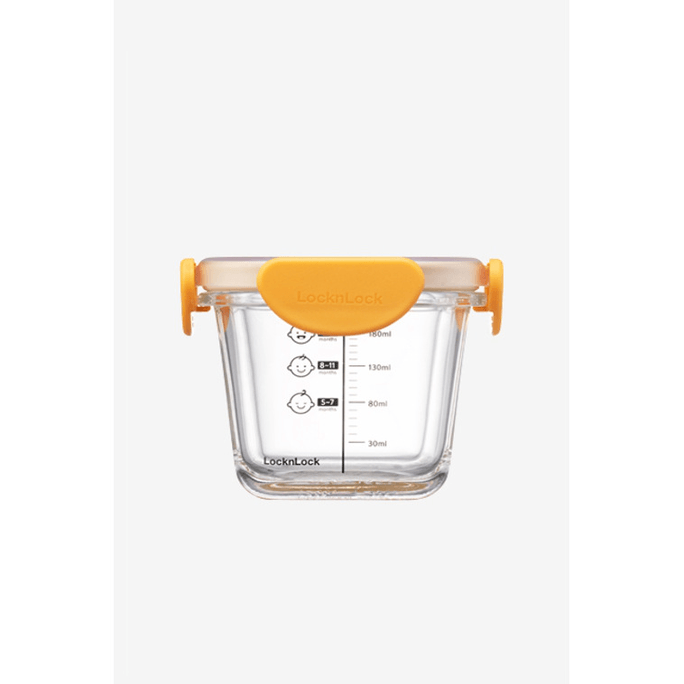 Right Meal Easy Baby Food Container 3set Orange One Size