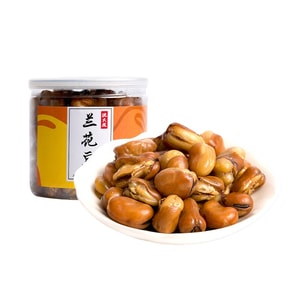 Original orchid beans, spiced beans, fried goods, broad beans, gourmet snacks, original casual snacks 168g