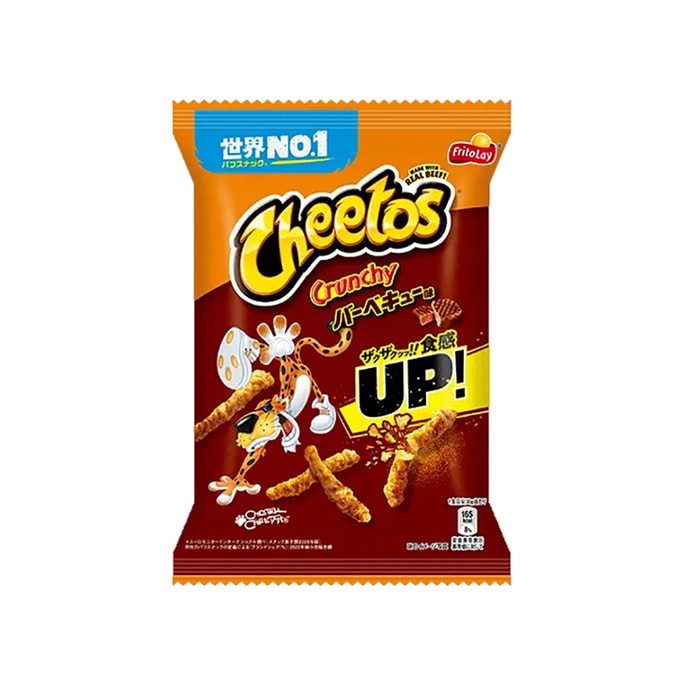 【日本直邮】FRITOLAY CHEETOS奇多 粟米条 玉米脆薯条 烧烤味 75g