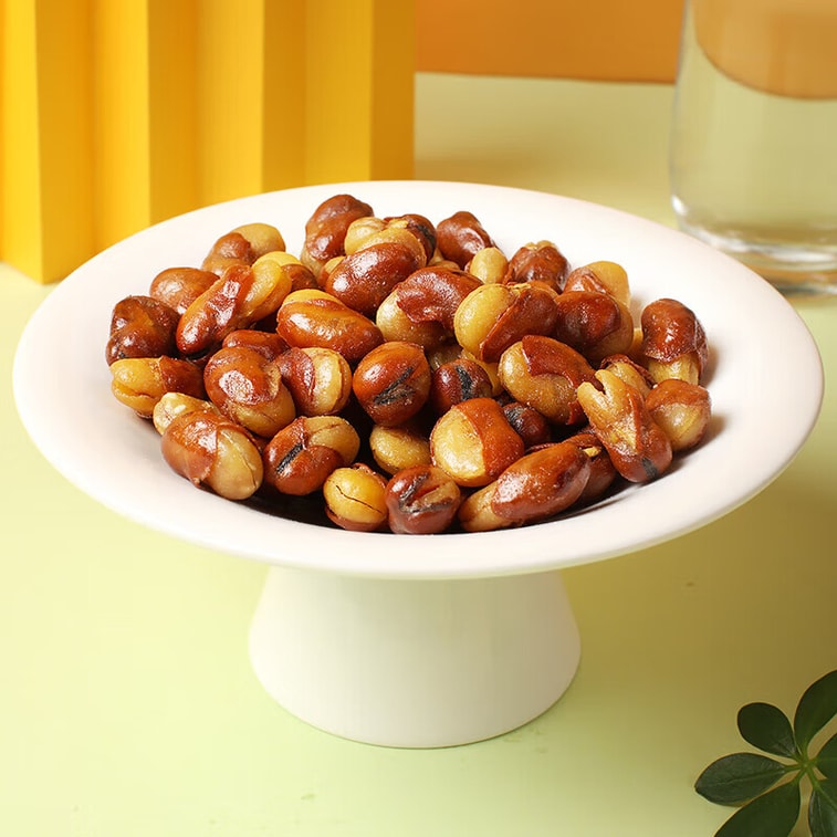 [중국 직배송] 감원 소고기맛 잠두콩, 285g 개별 포장 견과류 및 씨앗류, 간식이나 전채 요리로 제격 4