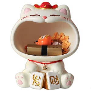 Big Mouth Cat Key Storage Ornament 1pc FBMQC