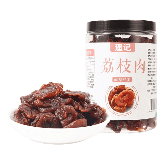 【中国直邮】 柠e购精选 荔枝肉干 去核果肉 甜润可口 500g