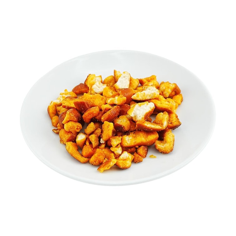 本宮餓了 鹼水麵包乾脆脆吐司粒 鹹蛋黃味 80g【茶顏悅色同款】 4