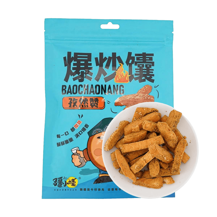 【新疆特產】疆小馕 爆炒馕 鍋巴馕餅 孜然味 135g 4