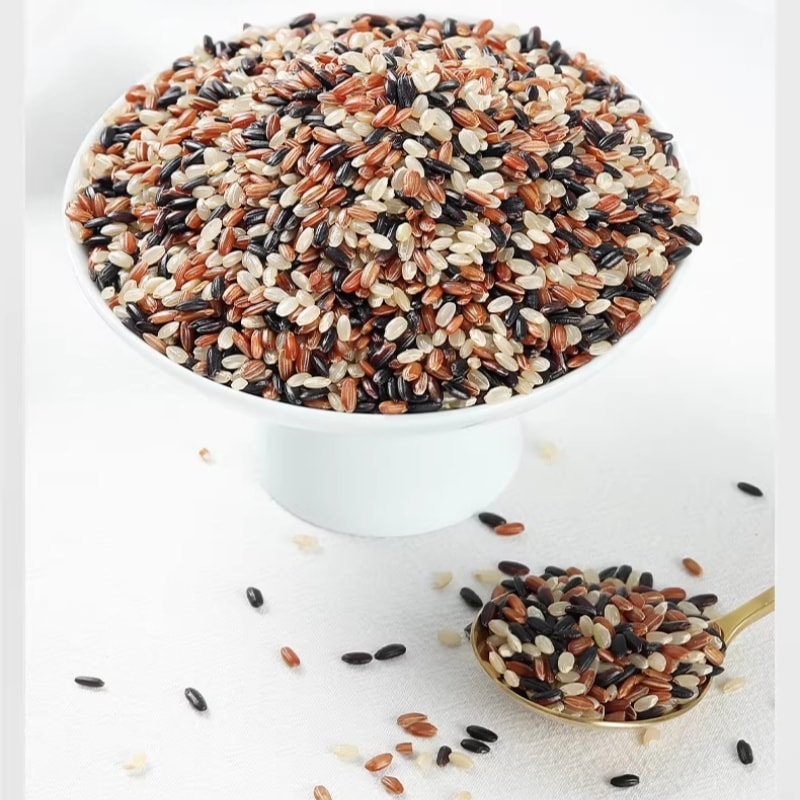 【中国直邮】 璞匠 有机三色糙米杂粮黑米红米新米粗粮400g*1袋