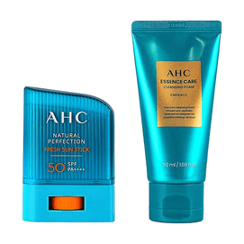 Natural Perfection Fresh Sun Stick, SPF50+ PA++++, 0.77 oz + Gift Cleansing Foam 1.69 fl oz【Water-Resistant】