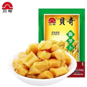 貝奇 脆蘿蔔乾90g*2袋原味福建特產醬菜鹹菜脯下飯開味菜