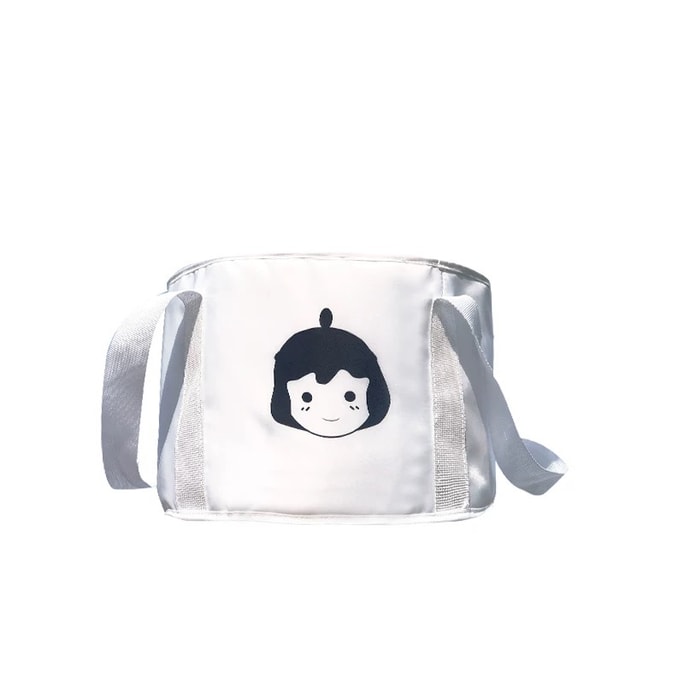Foot Bath Tub Foldable Foot Soak Bag Portable Outdoor Travel White 31*31*20cm 10.5L