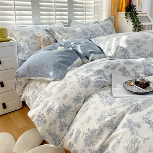 New North American Custom Pure Cotton Bedding 4-piece Set Norwegian Forest King 270x230cm 4-piece Set