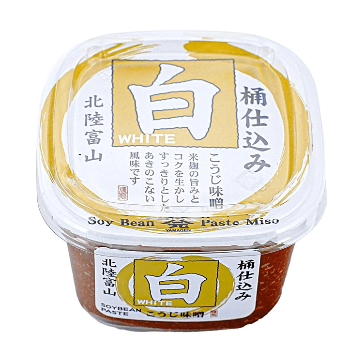 YAMAGEN Okejikomi White Miso 17.6oz【Mellow & Fragrant White Miso