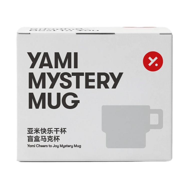 Yami 獨家定制 快樂乾杯陶瓷盲盒馬克杯 【馬卡龍三色盲盒設計】【Yami定制圖案設計萌趣可愛】 3