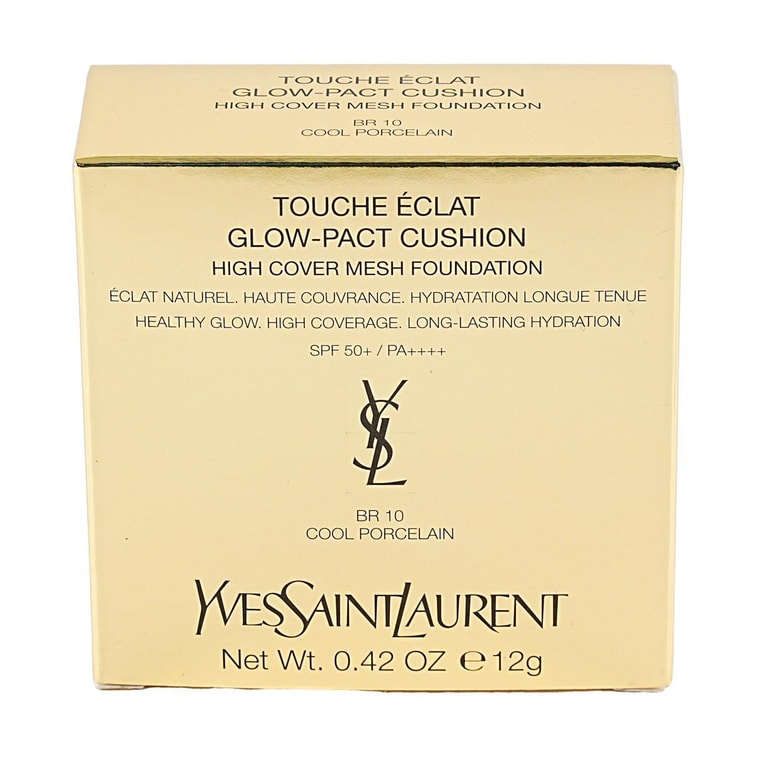 トゥーシュ エクラ グロウパクト コンパクト クッション、ハイカバー、グローイング、0.42 オンス、BR10 クール ポーセリン 8