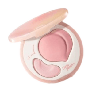 Dual-Effect Luminous 3D Highlight Palette 03 Glowing Peach Pink 7.8g – Natural Brightening, No Caking